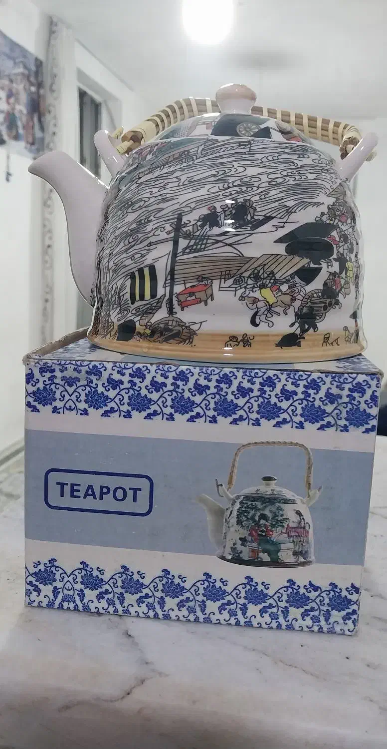 قوری چینی|قوری، کتری، قهوهساز دستی|کرمانشاه, |دیوار