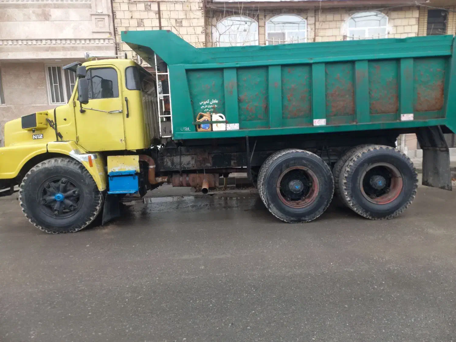 ولوو کمپرسی دهچرخ مدل ۶۰|خودرو سنگین|تهران, ایرانشهر|دیوار