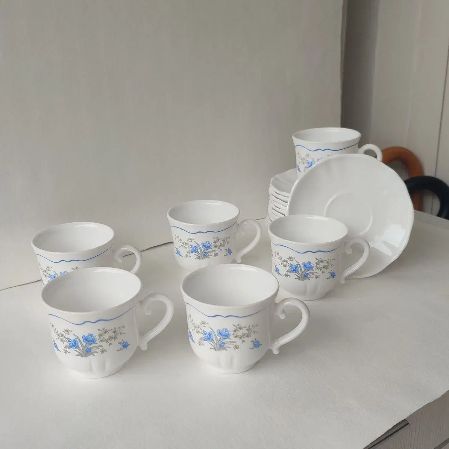 فنجان و نعلبکی لومینارک|ظروف سرو و پذیرایی|نوشهر, |دیوار