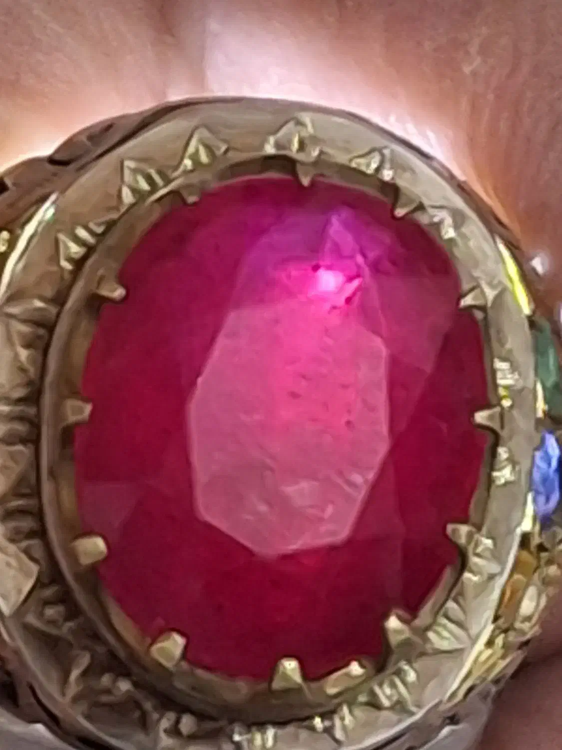 انگشتر یاقوت تاجیکستان|جواهرات|زاهدان, |دیوار