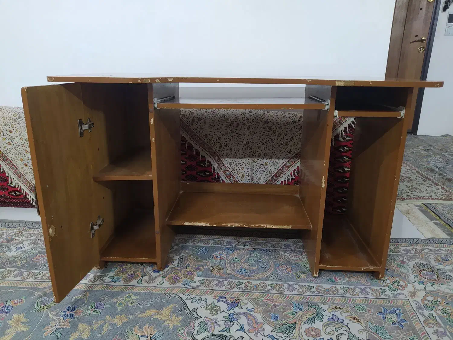 میز چوبی کامپیوتر|میز تحریر و کامپیوتر|مشهد, رده|دیوار