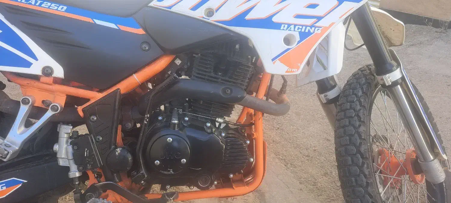 موتور۲۵۰ فلات تریل طرح KTM|موتورسیکلت|تکاب, |دیوار