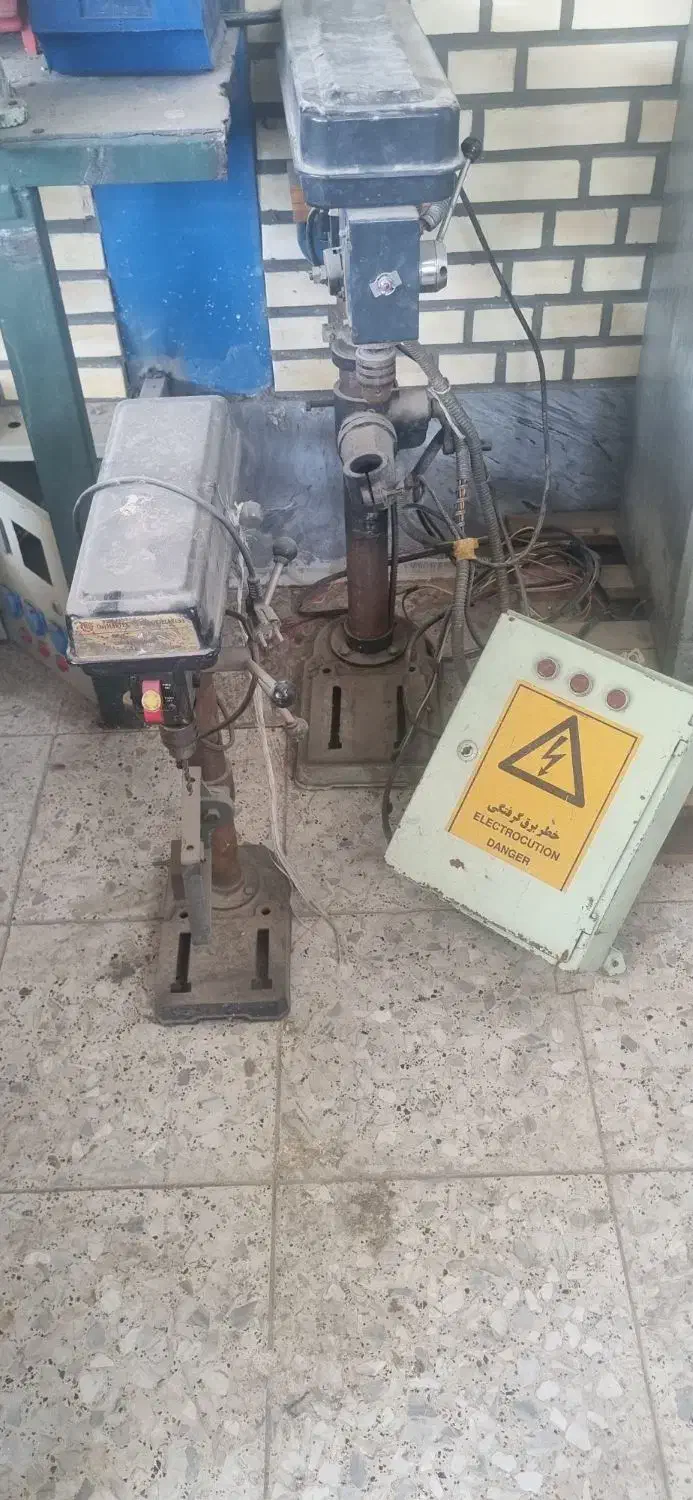 دریل ستونی با تابلو و فرز صنعتی|ابزارآلات|سیستان, |دیوار