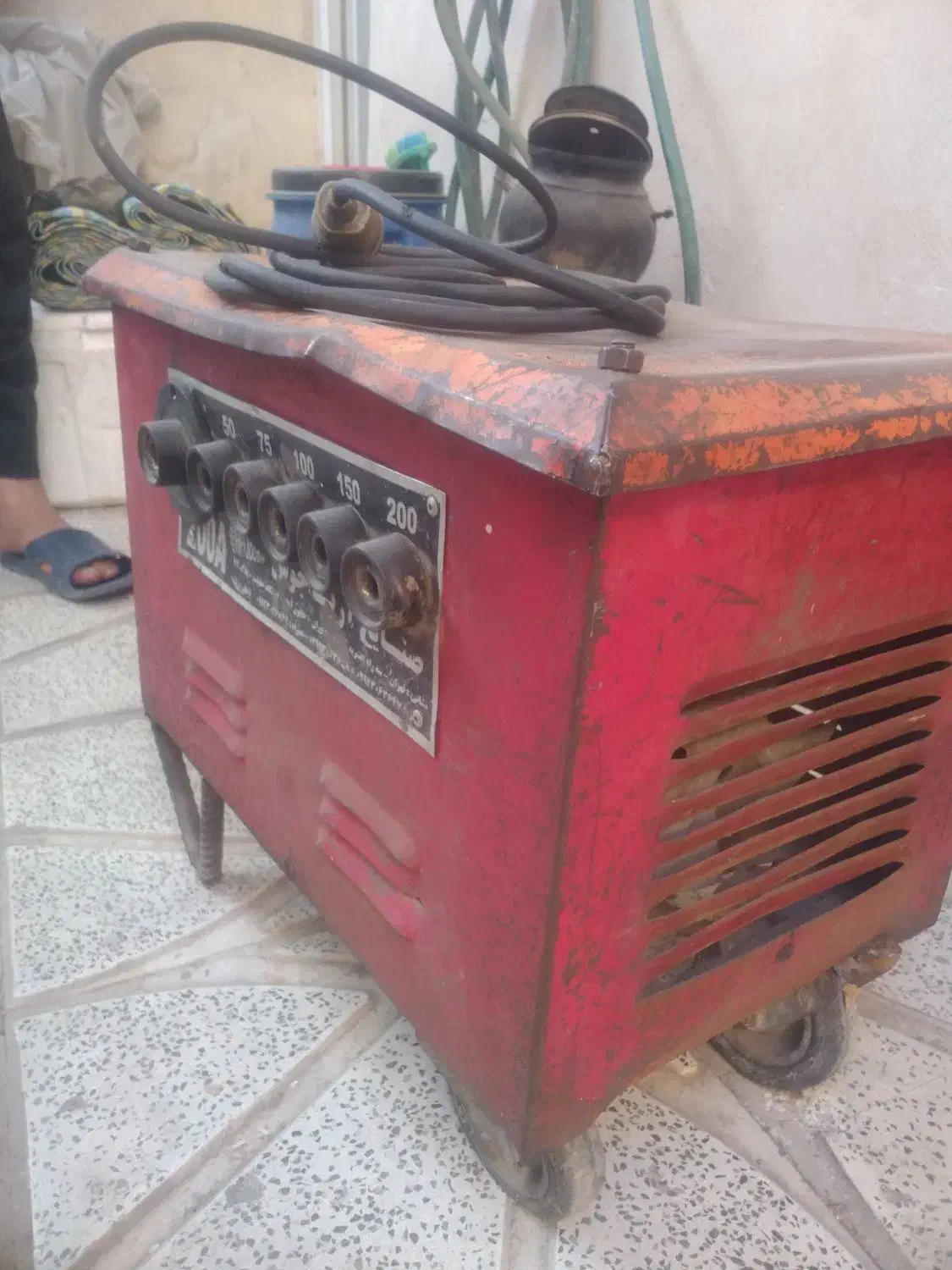دستگاه جوش ۲۰۰ آمپر مسی|ابزارآلات|پاکدشت, خاتون آباد|دیوار