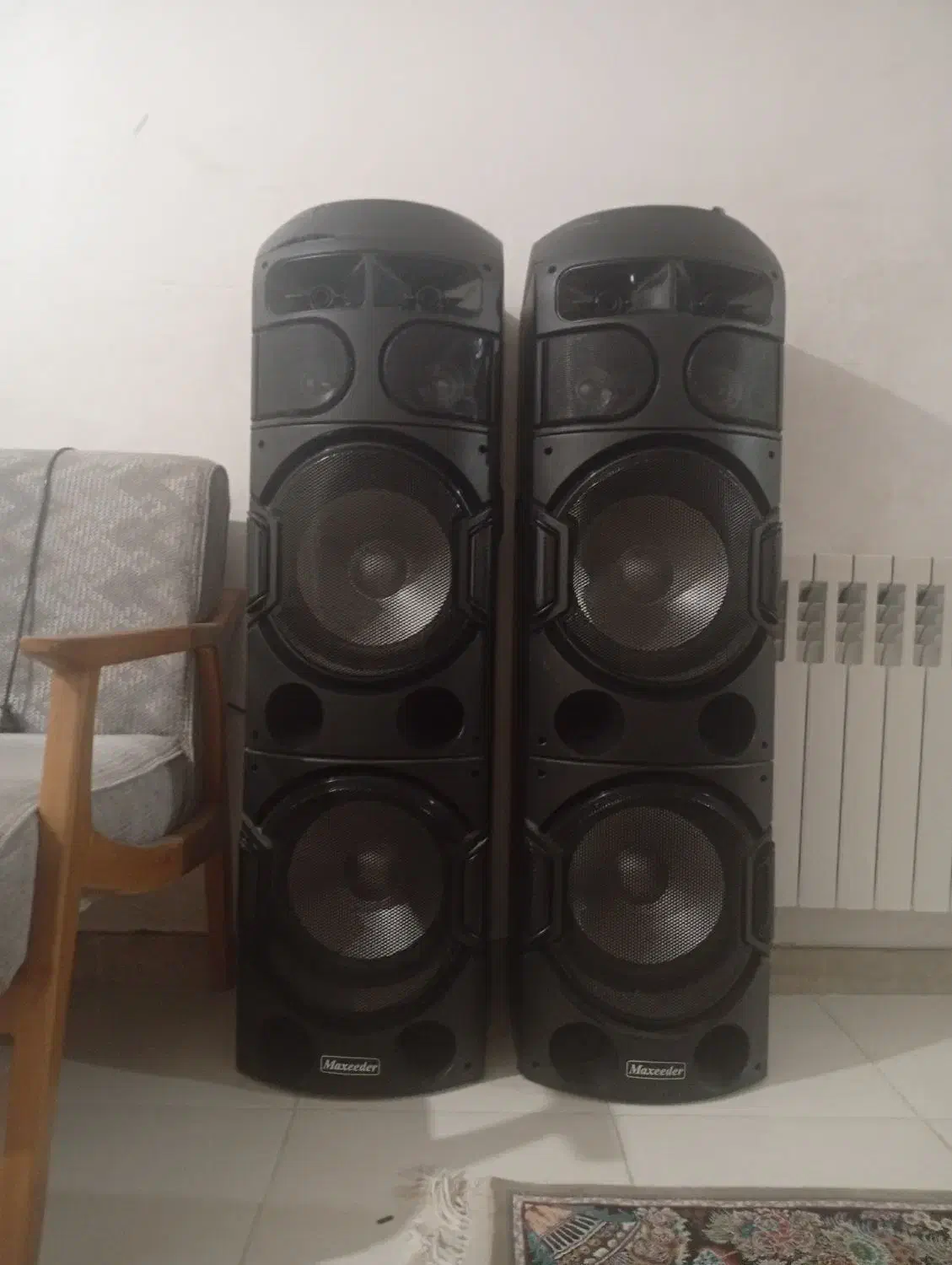 اسپیکر مکسیدر|سیستم صوتی خانگی|هشتگرد, هشتگرد قدیم|دیوار