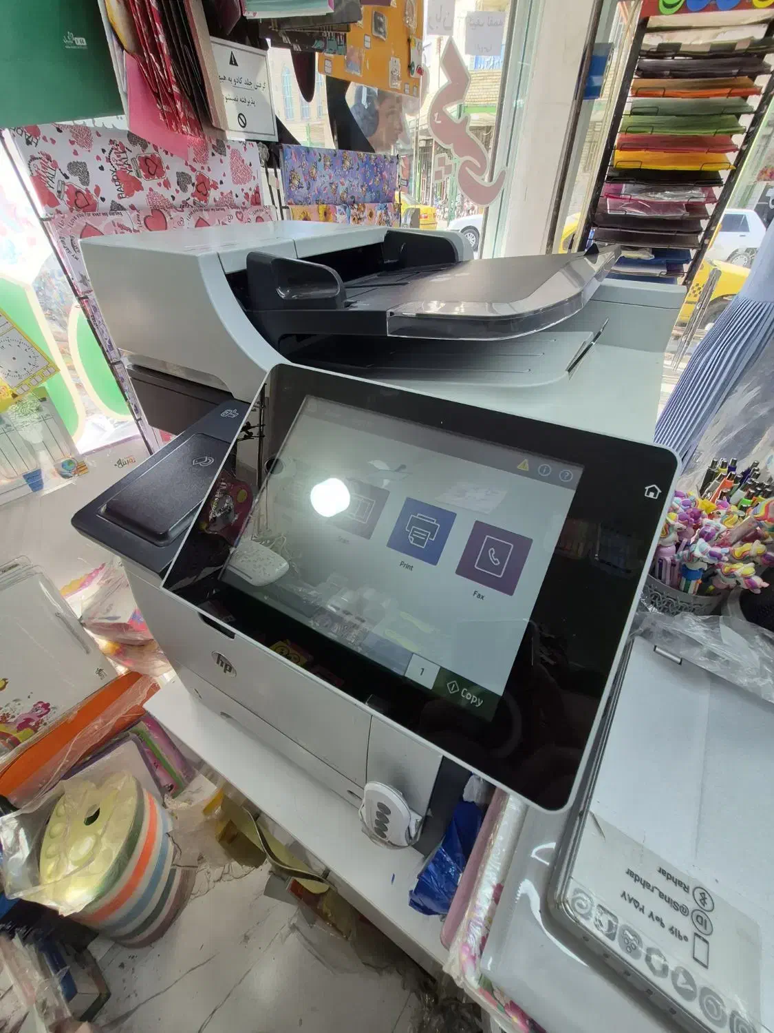 دستگاه کپی اچ پی hp 525 پشت و رو|پرینتر، اسکنر، کپی، فکس|رامهرمز, |دیوار