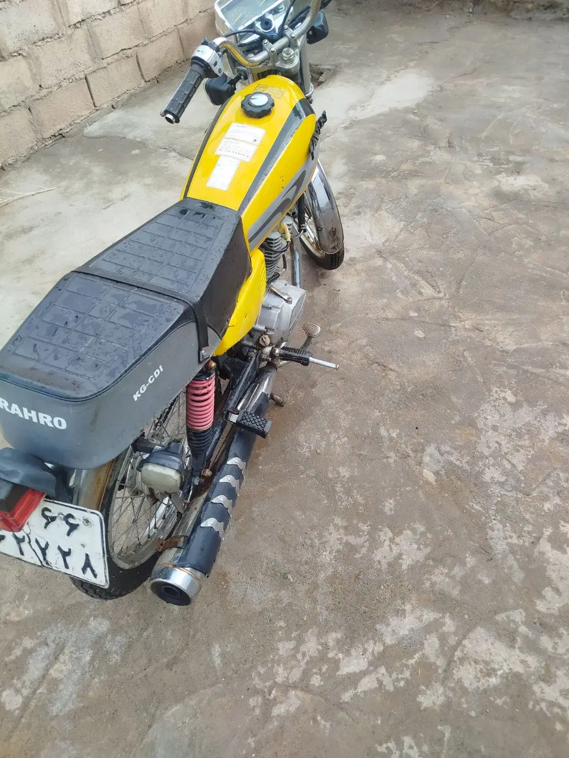 موتور|موتورسیکلت|میان جلگه, |دیوار