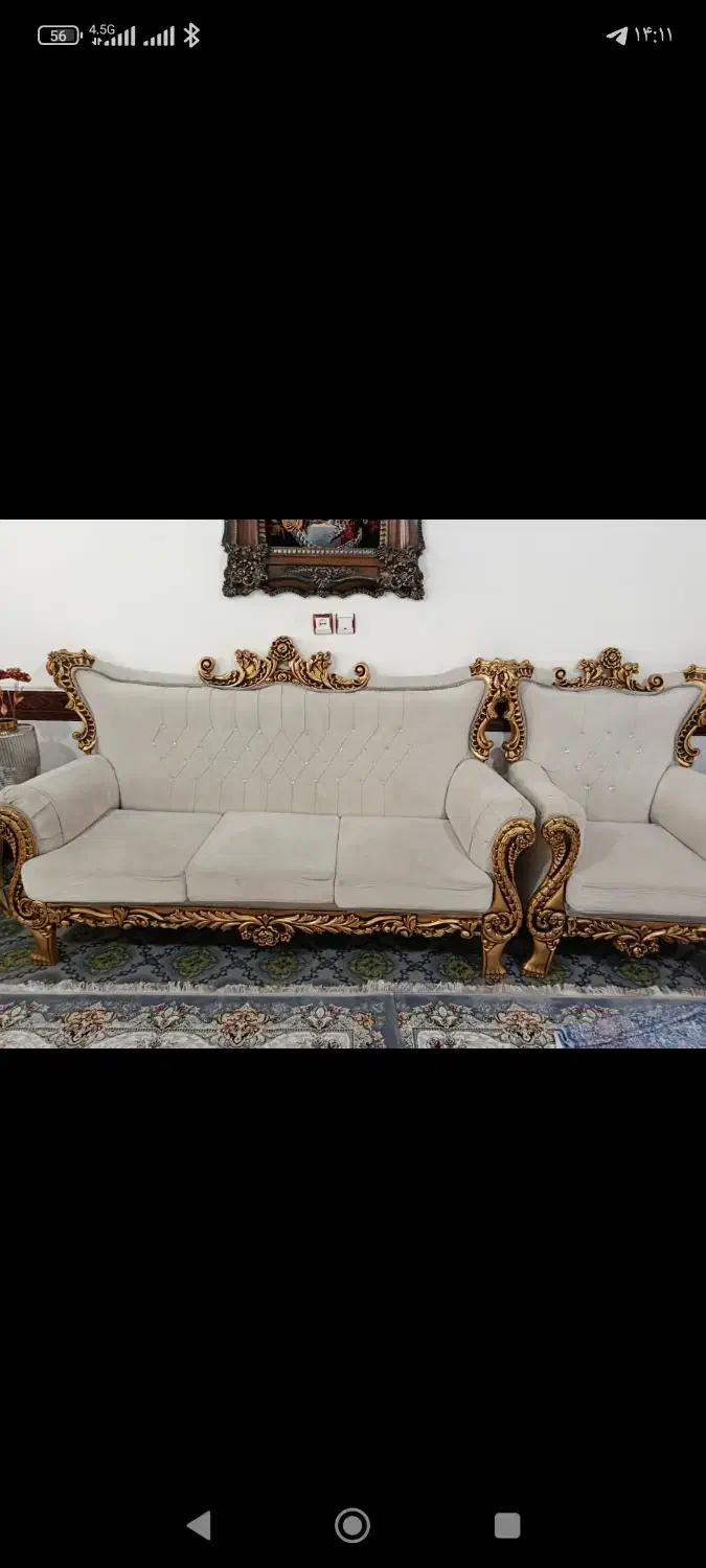 مبل کارکرده در حد نو|مبلمان خانگی و میز عسلی|اسدآباد, |دیوار