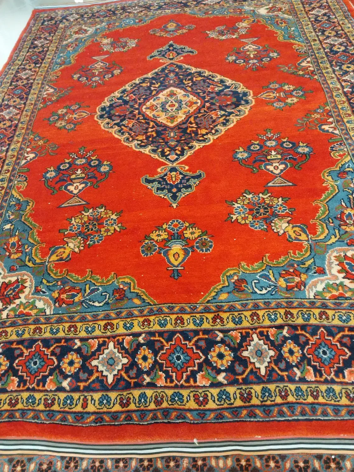 فرش دستبافت|فرش|مبارکه, |دیوار