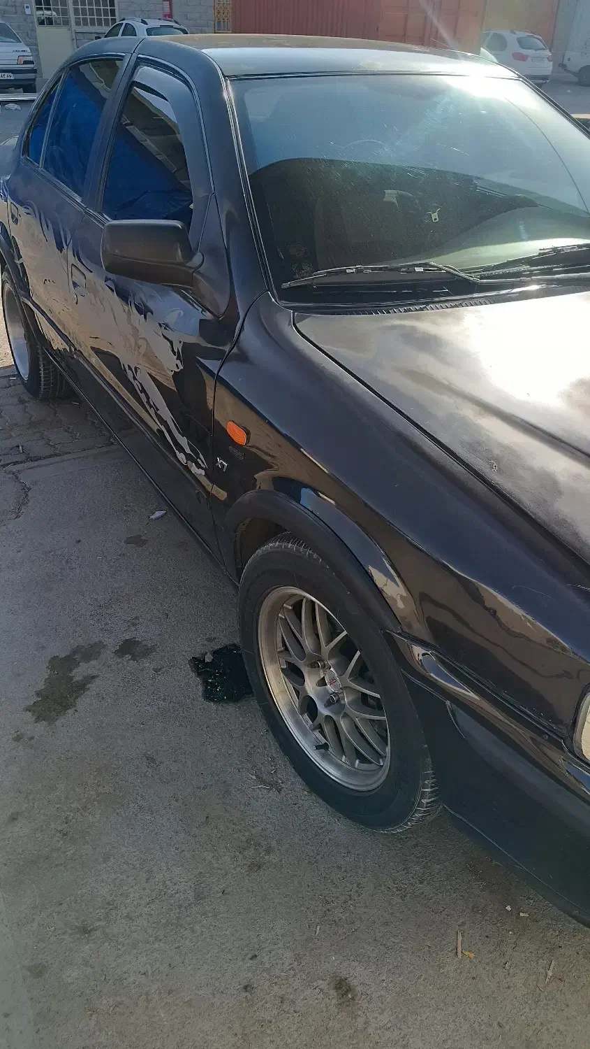 سمند83 مشکی متالیک x7|خودرو سواری و وانت|چهاردانگه (تهران), |دیوار