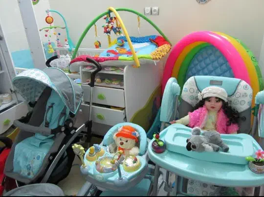 ست کالسکه و کریر کودک|کالسکه و لوازم جانبی|قم, شهرک قدس|دیوار