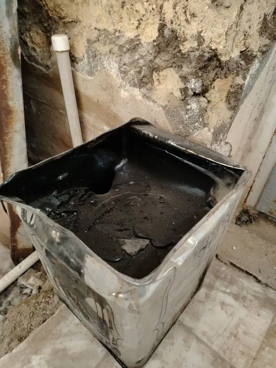 قیر|مصالح و تجهیزات ساختمان|قم, لبچال|دیوار