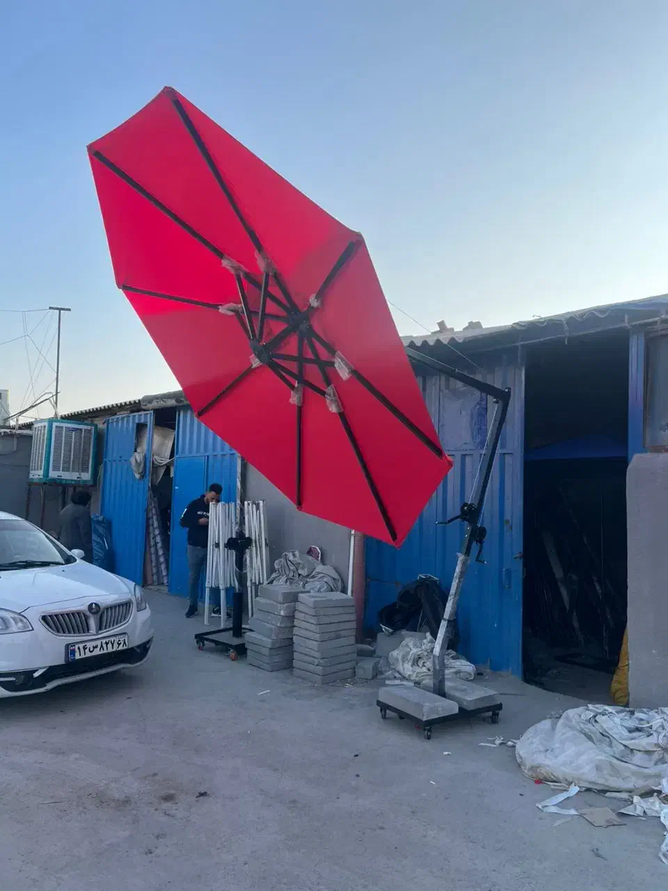 چتر میز اتشدان ۳ گرد سایبان ۴|کوهنوردی و کمپینگ|تهران, تهرانسر شرقی|دیوار