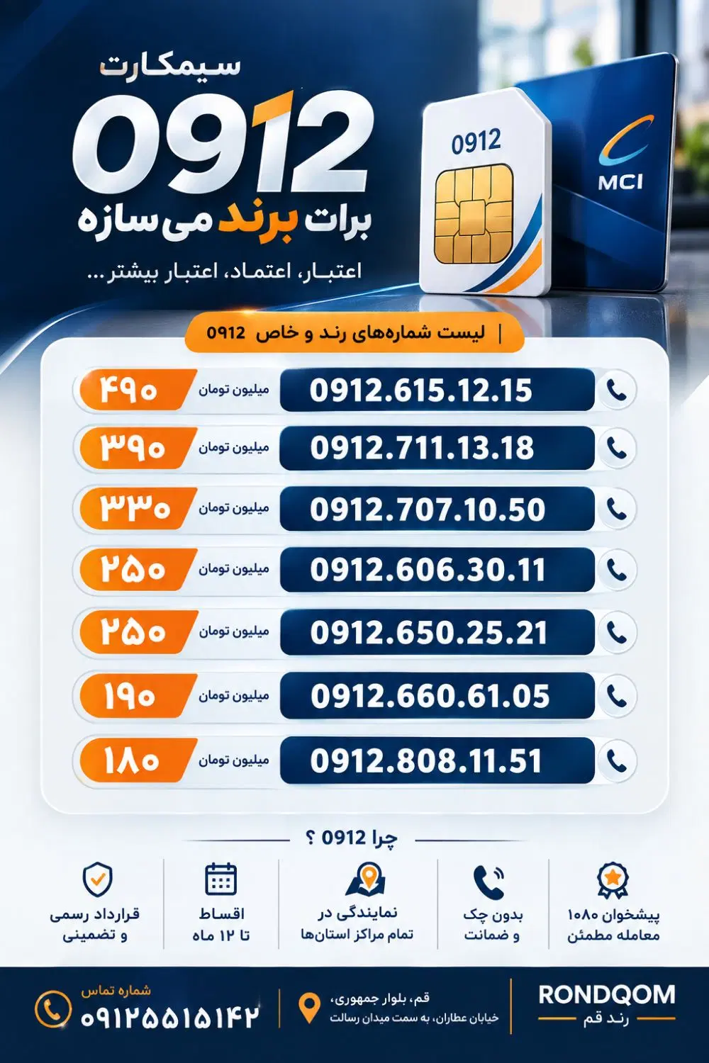 0912.604.31.76|سیم‌کارت|رشت, چله خانه|دیوار