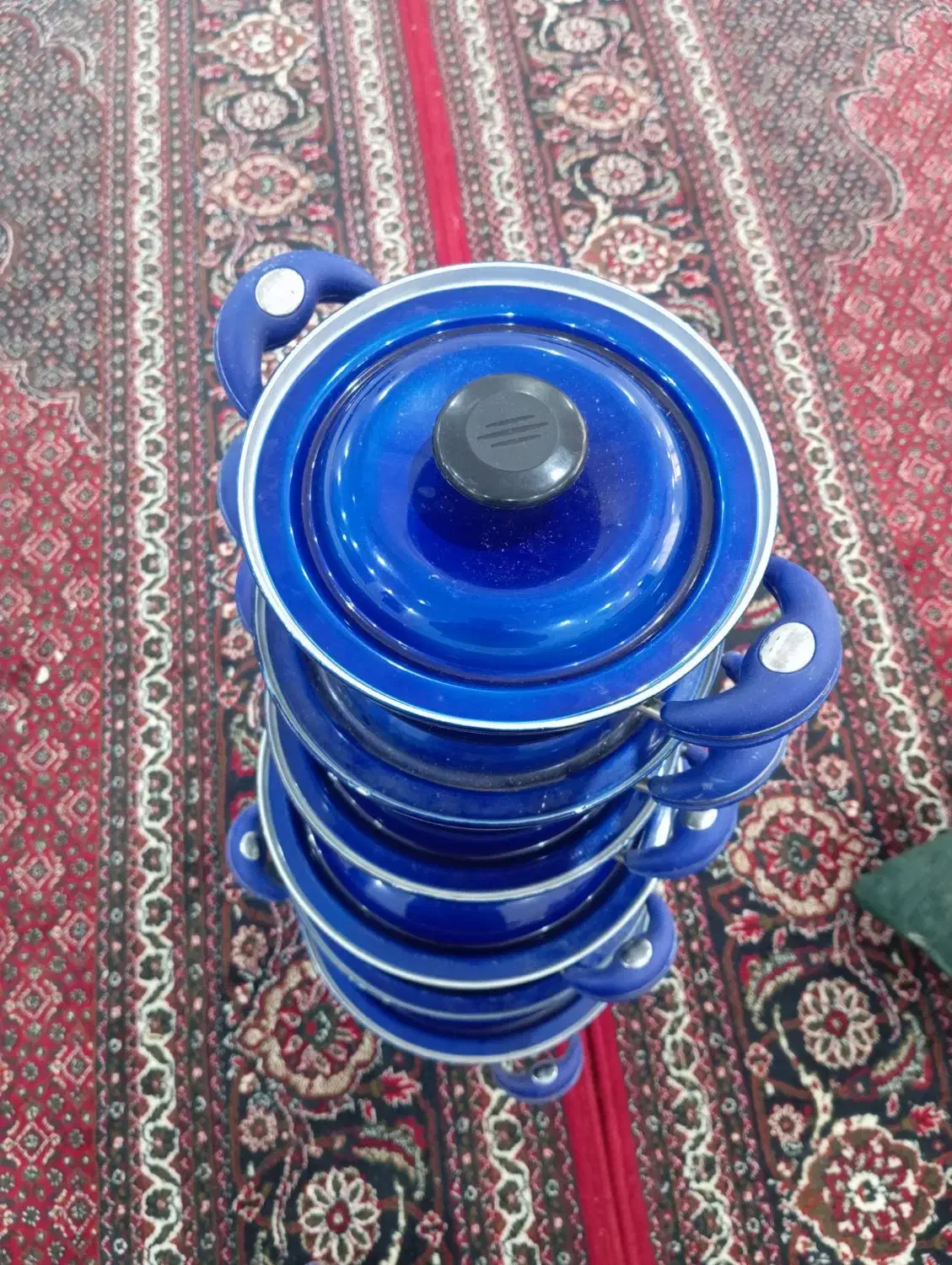 سرویس قابلمه ۶پارچه آلومینیوم|ظروف پختوپز|پارسآباد, |دیوار