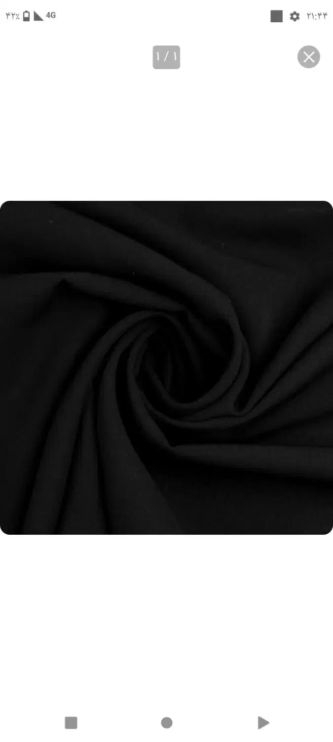 پارچه چادر مشکی ۵متر|لباس|ایلام, |دیوار