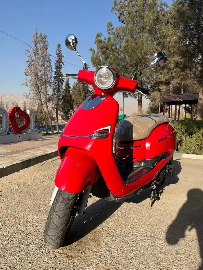 وسپا cr150 بنزینی در حد صفر|موتورسیکلت|تهران, وردآورد|دیوار