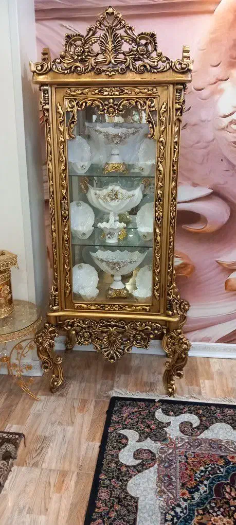 پرمنبت چوب راش بسیار زیبا|بوفه، ویترین، کنسول|تهران, هاشمی|دیوار