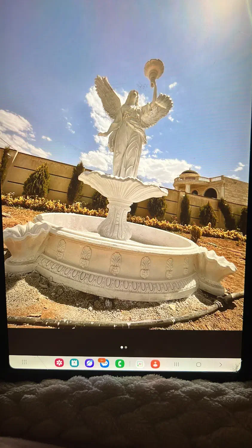 حوض شکوه قزوین آبنما مجسمه|مصالح و تجهیزات ساختمان|قزوین, |دیوار