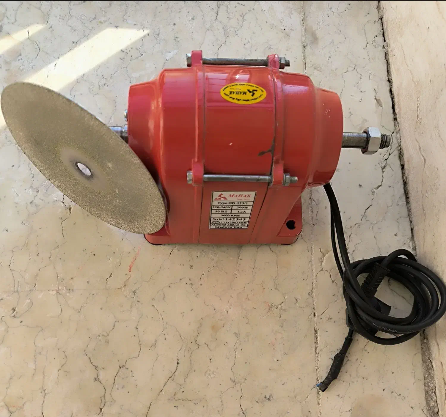 دستگاه سنگ تراشی 200w محک|ابزارآلات|کرج, عظیمیه|دیوار