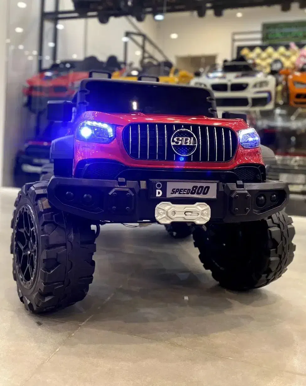 جیپ دوسرنشین ۴ موتور سایز بزرگ|اسباب‌بازی بچه|تهران, قلهک|دیوار