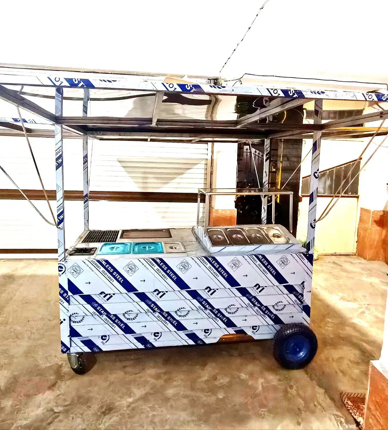 گاری برگر ذغالی، فلافل، هات‌داگ پاستا سیب‌زمینی|فروشگاه و مغازه|رشت, بازار|دیوار