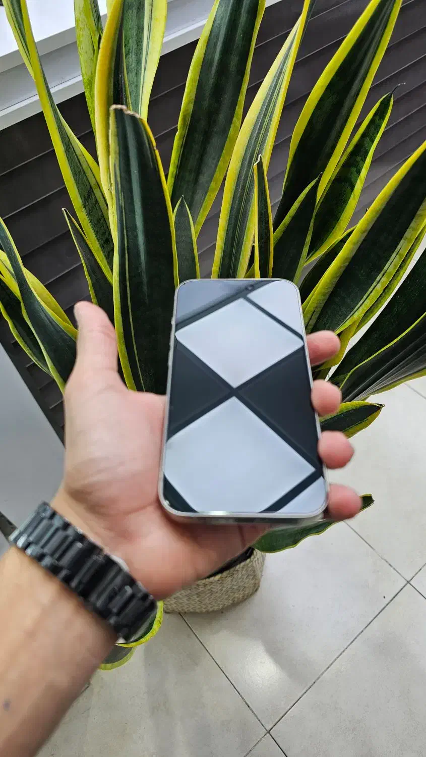 iPhone 15 Pro سفید تیتانیوم 256GB پارت ZAباتری 88%|موبایل|رشت, لاکانی|دیوار