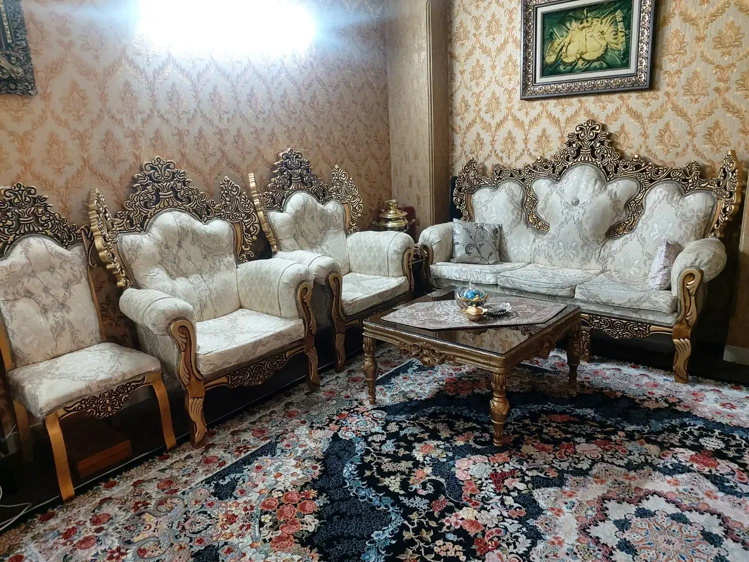 مبل استیل کلاسیک|مبلمان خانگی و میز عسلی|ری, منصوریه منگل|دیوار