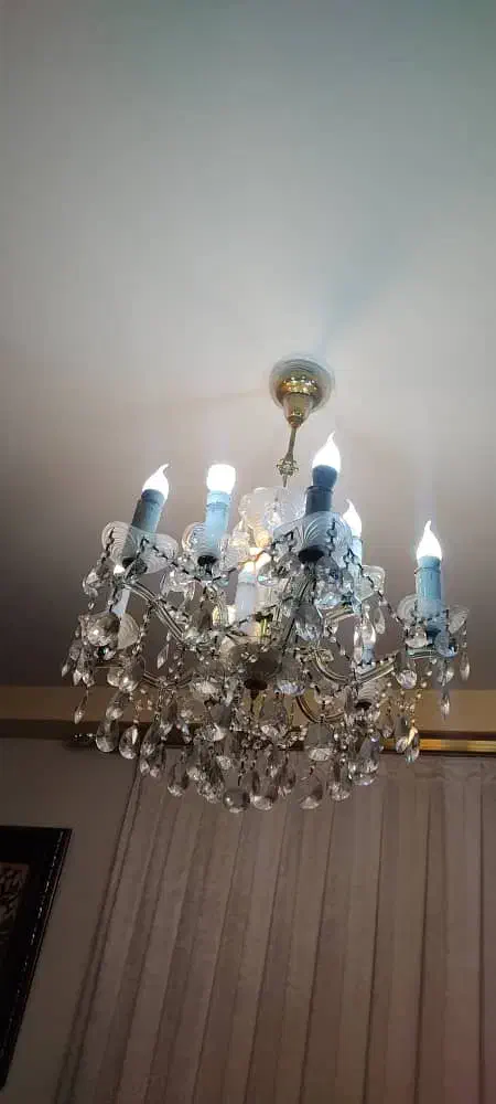 لوستر کریستال|لوستر و چراغ آویز|سهند, |دیوار