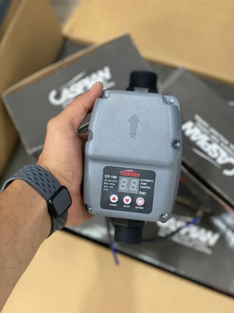 ست کنترل دیجیتال هوشمند کاسپین ۱ تا ۳ اسب|مصالح و تجهیزات ساختمان|رشت, کوی امام رضا|دیوار