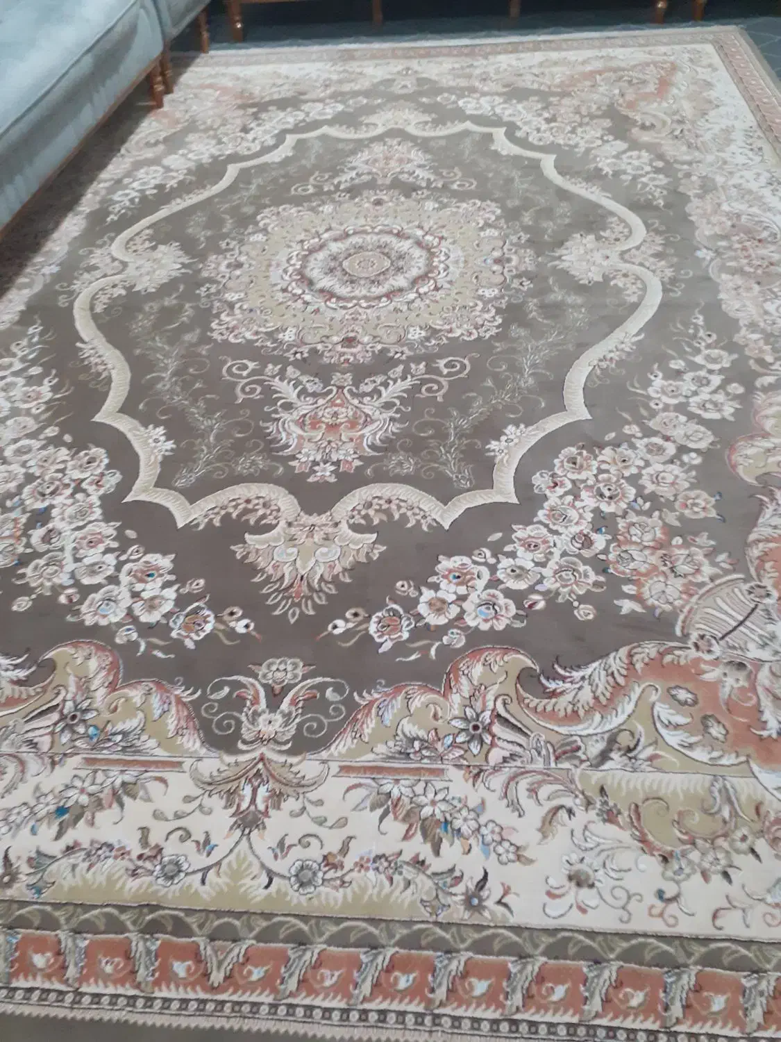 دوعددفرش ۱۲ متری  تمام نخ|فرش|کلاله, |دیوار