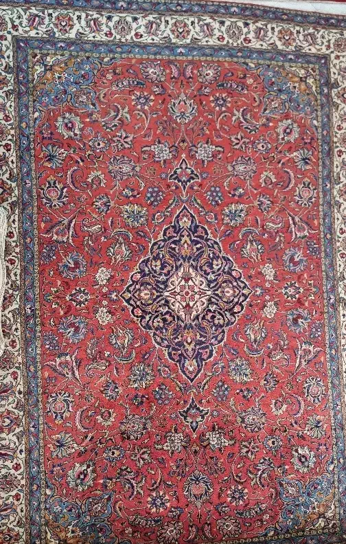 فرش ۹ متری دستبافت ساروق(تمیز و آماده استفاده)|فرش|تهران, صد دستگاه|دیوار