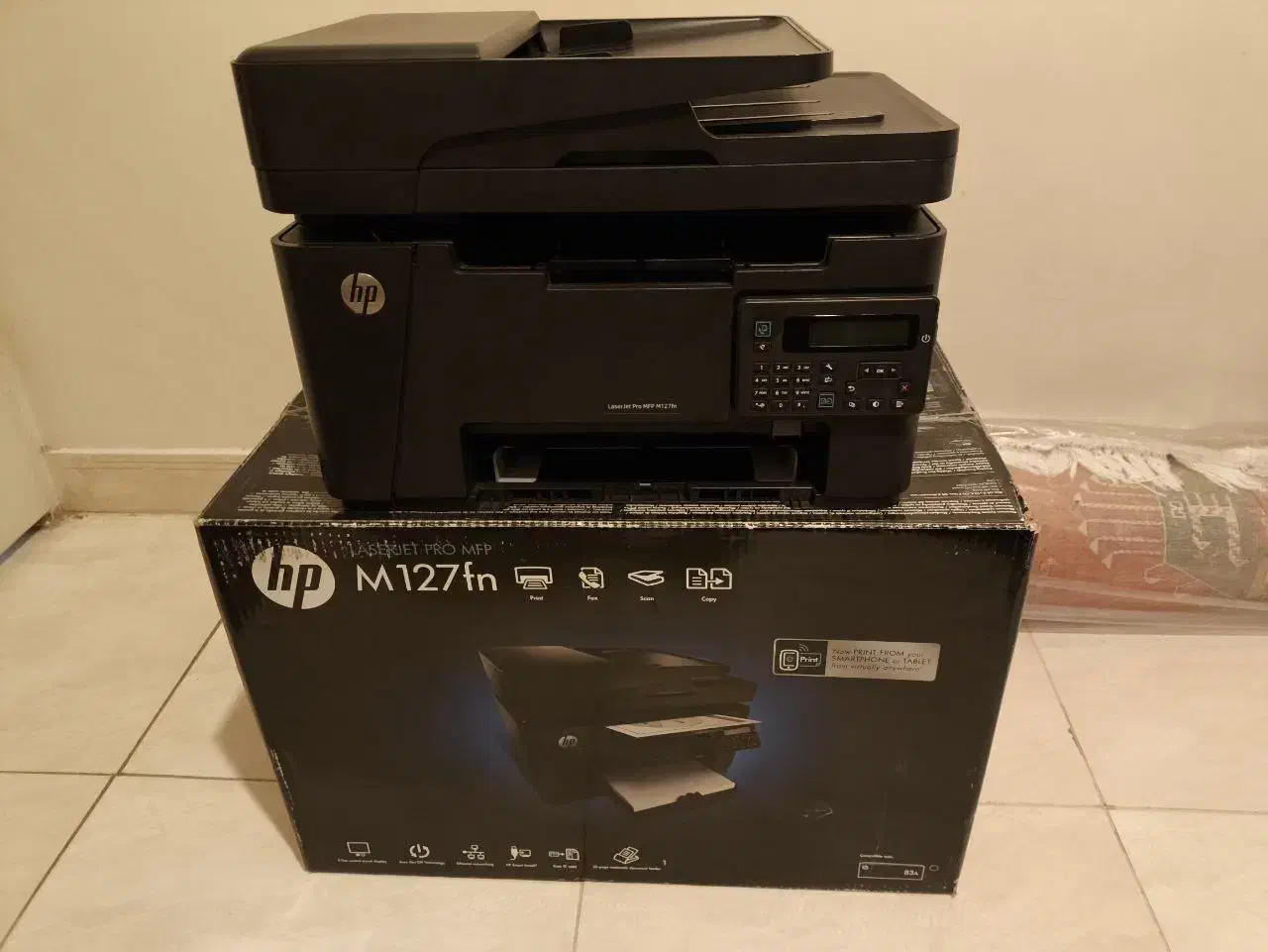 پرینتر چندکاره HP مدل HP LaserJet Pro MFP M127fn|پرینتر، اسکنر، کپی، فکس|تهران, سلسبیل شمالی|دیوار