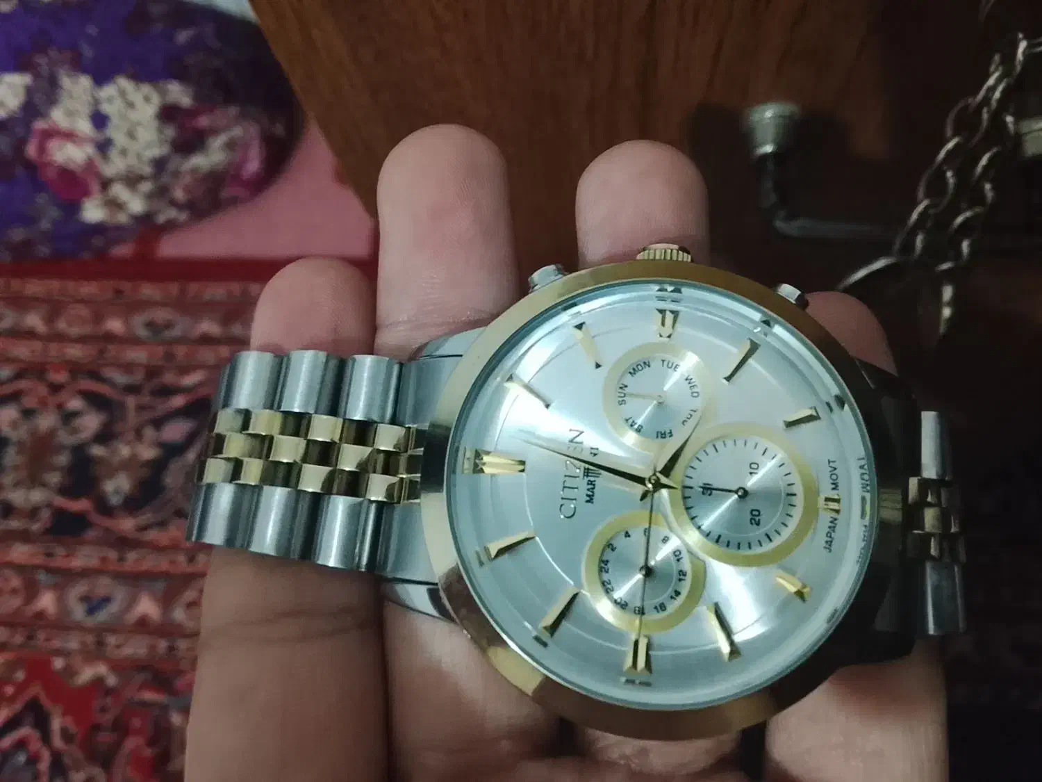 ساعت سیتیزن 3ماتور فعال|ساعت|بناب, |دیوار