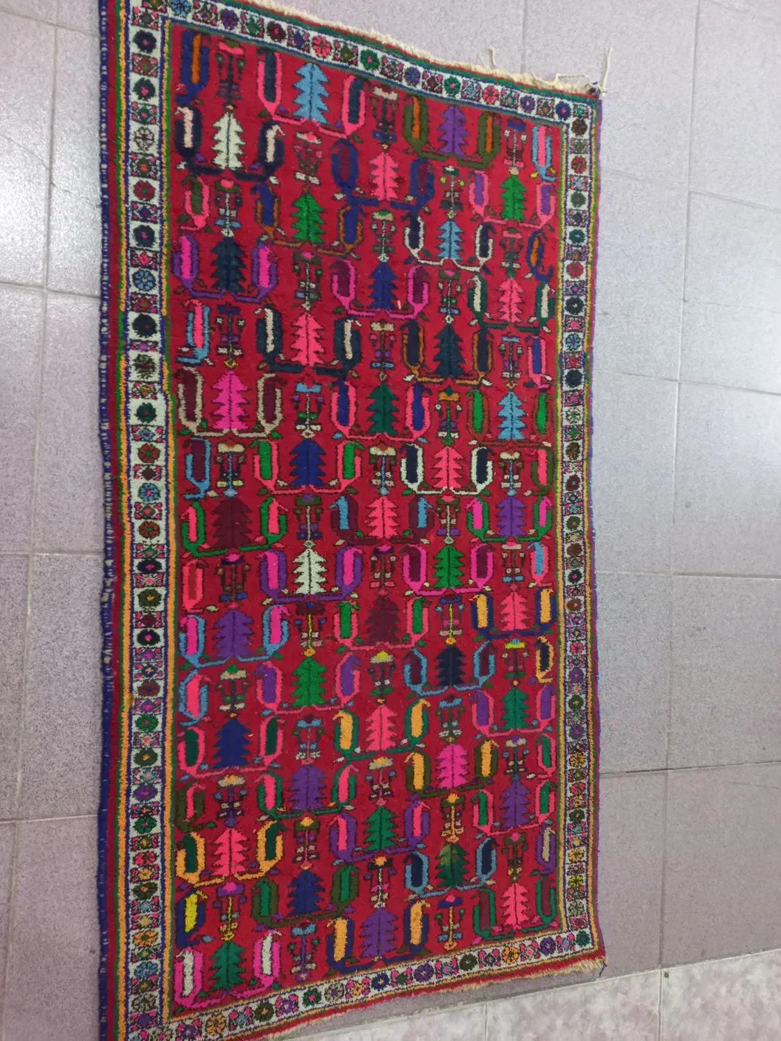 قالیچه دستباف کارکرده و فرش ۱۲متری|فرش|بندرعباس, |دیوار