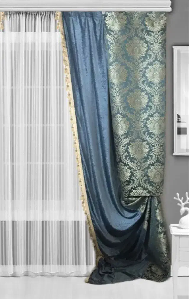 شال پرده|پرده، رانر، رومیزی|دامغان, |دیوار