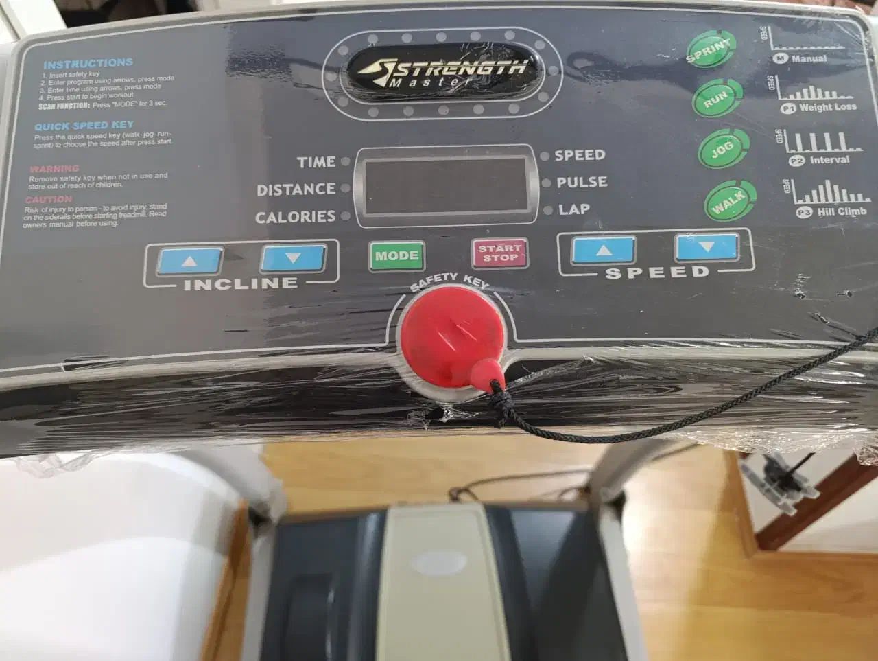 تردمیل ۵کاره|تجهیزات ورزشی|پرند, فاز ۵|دیوار