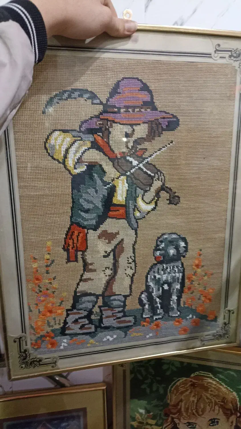 تابلو بافته شده|تابلو فرش|اردبیل, |دیوار