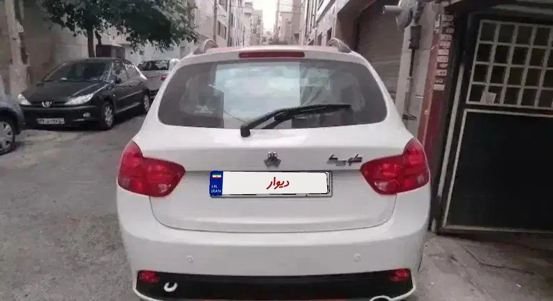 کوییک GXR پارس خودرو سفید قرمز 1403|خودرو سواری و وانت|پرند, فاز ۴|دیوار