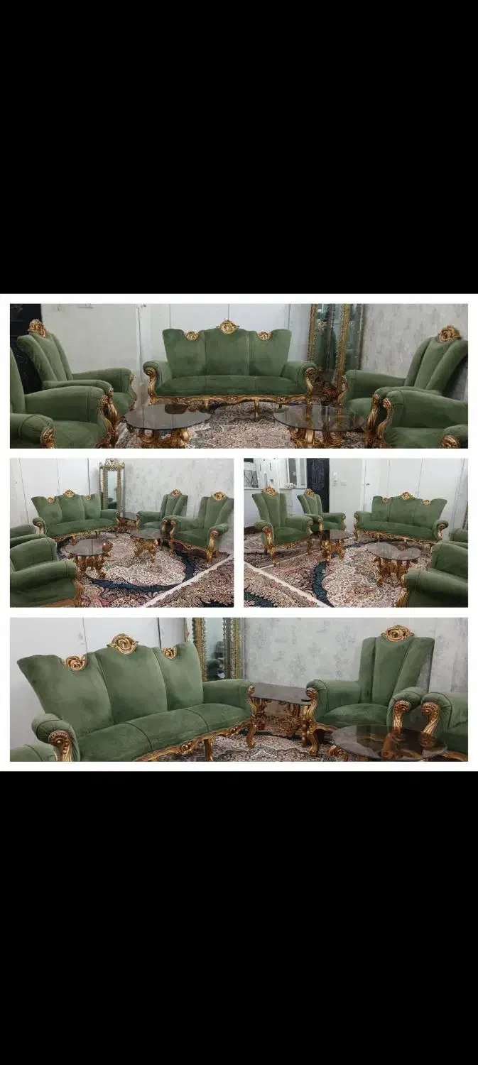 مبلمان ۷ نفره|مبلمان خانگی و میز عسلی|تهران, کیانشهر|دیوار