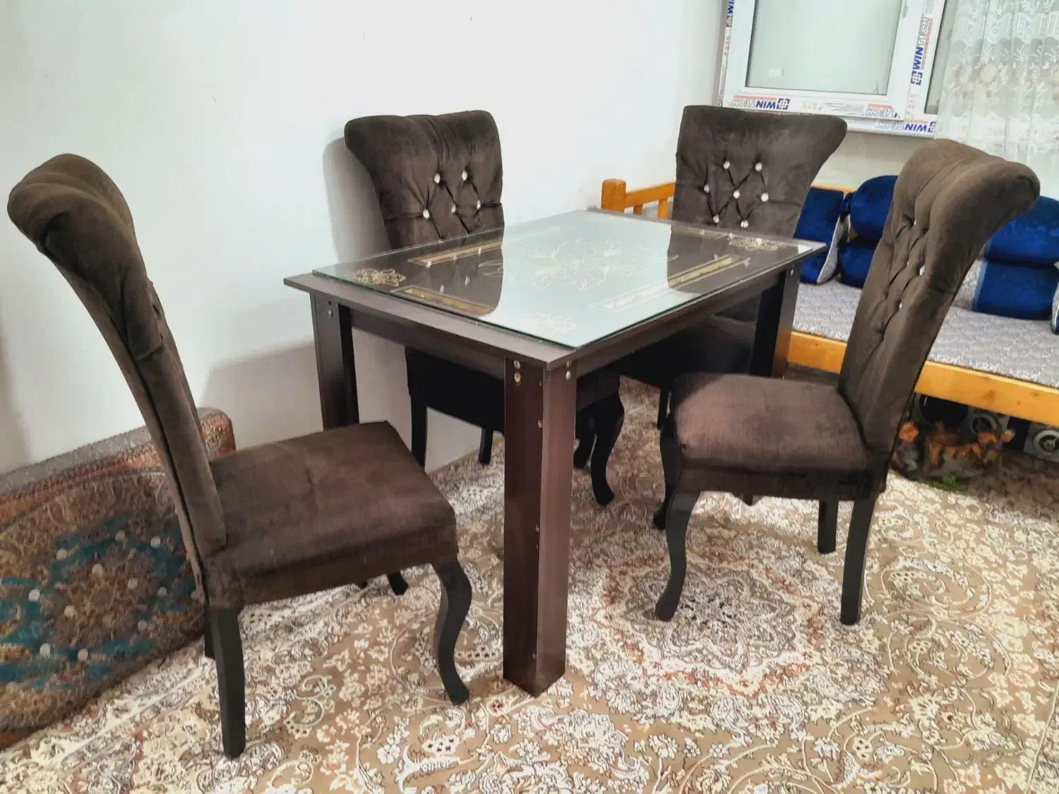 صندلی های چرم و مخمل|صندلی و نیمکت|لنگرود, |دیوار