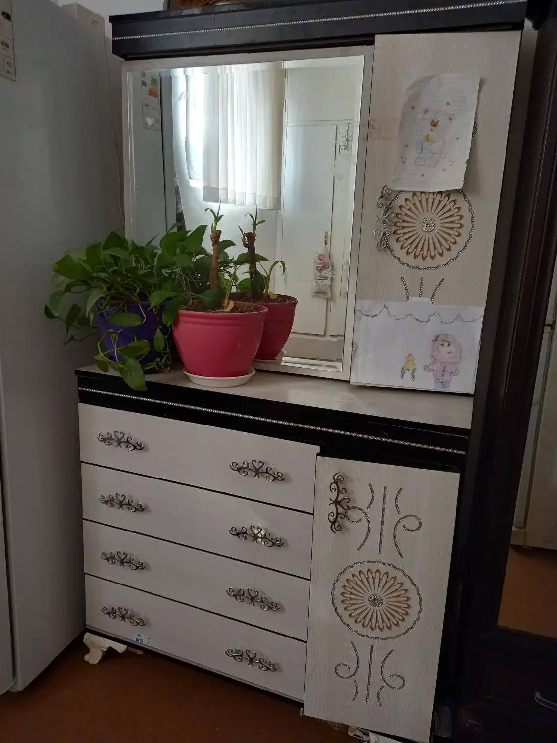 میز آرایش|تخت و سرویس خواب|بیرجند, |دیوار