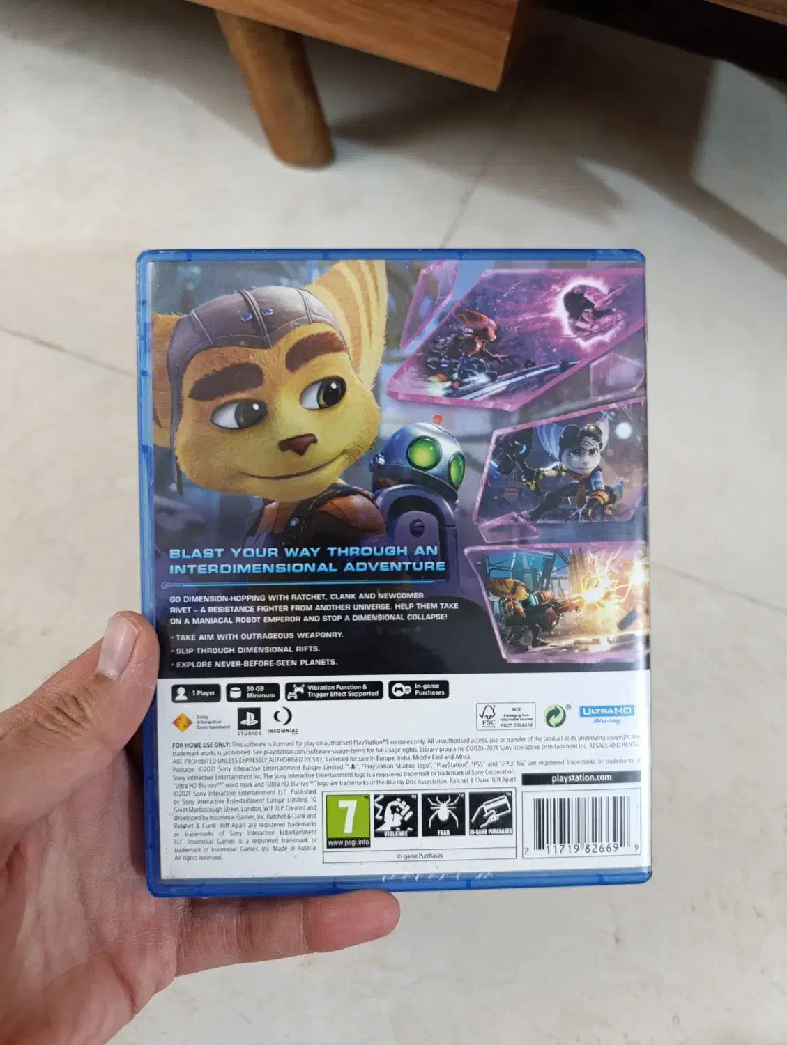 دیسک بازی راکت کلن|کنسول، بازی ویدئویی و آنلاین|شاهین‌شهر, اقبال لاهوری|دیوار