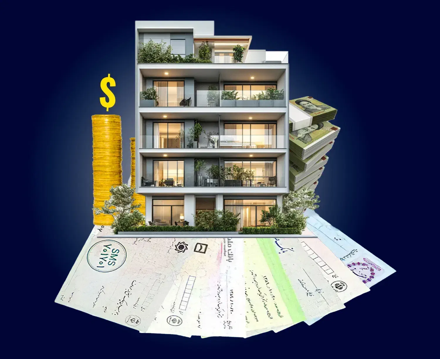 پیش فروش اقساطی اپارتمان|فروش آپارتمان|قم, براسون|دیوار