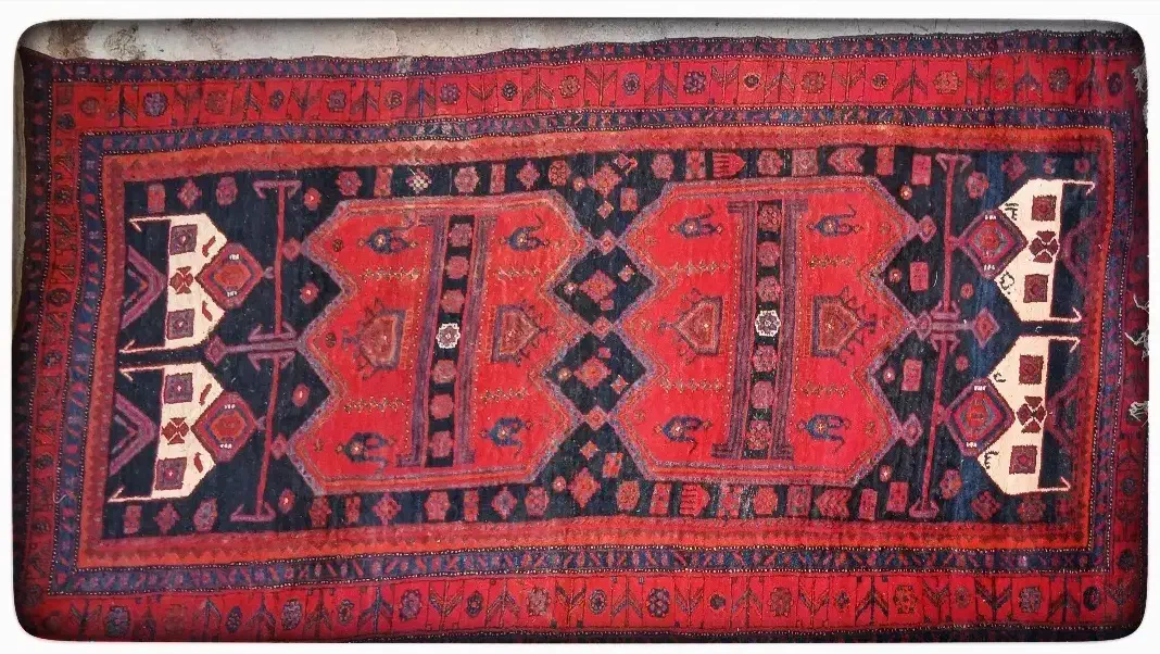 قالی کوردی و دستباف قدیمی|فرش|سنندج, |دیوار