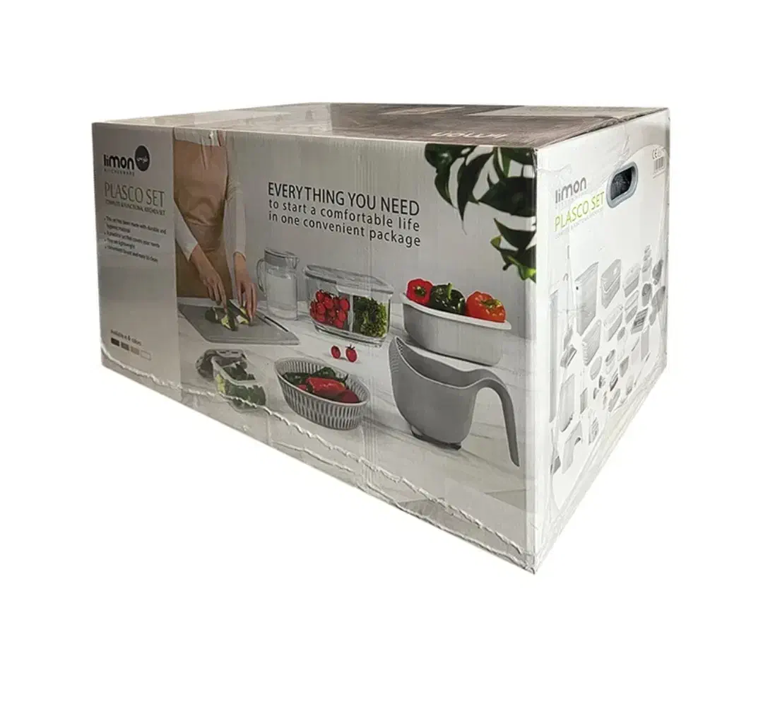 سرویس پلاستیک لیمون ۴۷پ طرح بافت|ظروف نگهدارنده، پلاستیکی، یکبارمصرف|کرج, دولتآباد|دیوار