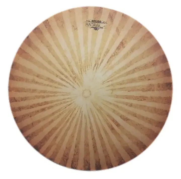 دف طرح خورشیدی دور چرم|سازهای سنتی|خرمآباد, |دیوار