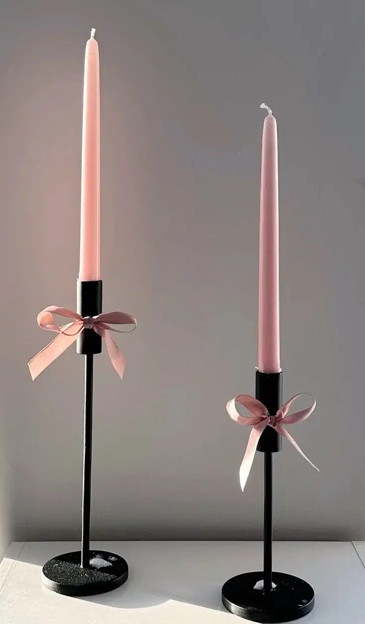 شمع قلمی 30 سانتی|صنایع دستی و سایر لوازم تزئینی|تالش, هشتپر|دیوار