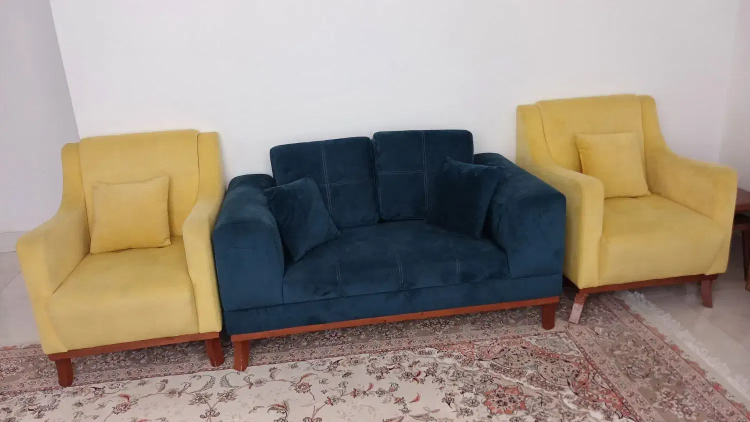 مبل نیم ست|مبلمان خانگی و میز عسلی|کرمانشاه, |دیوار