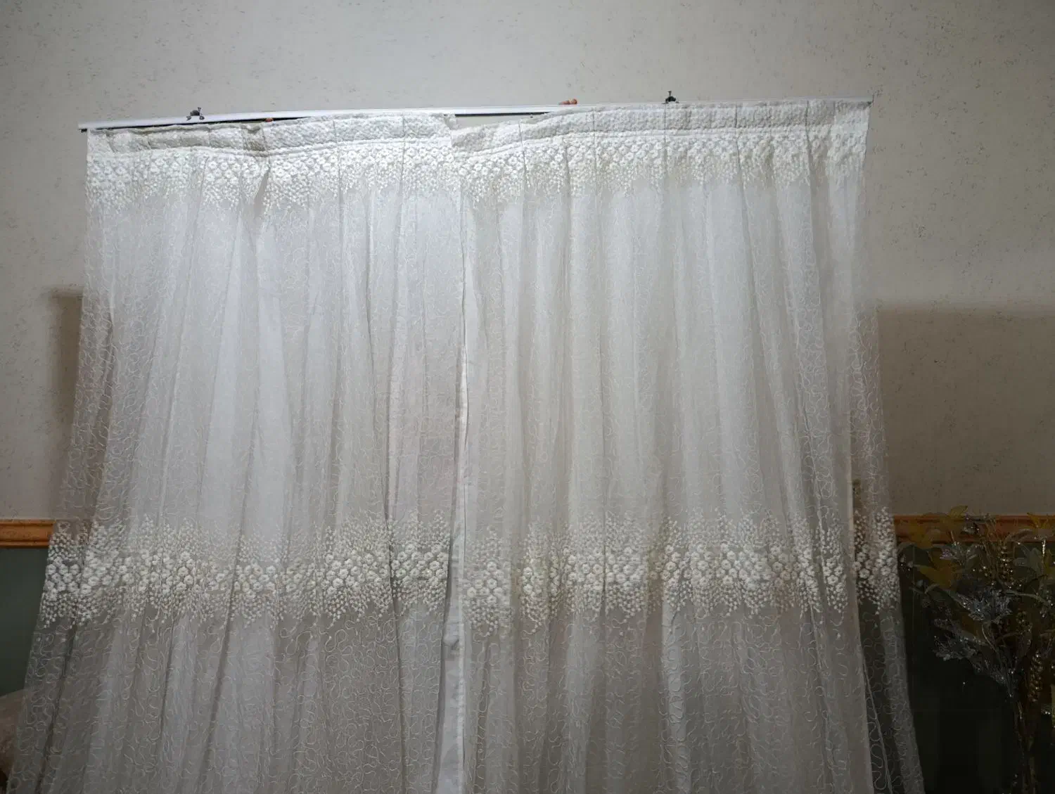 پرده حریر خورموج|پرده، رانر، رومیزی|خورموج, |دیوار